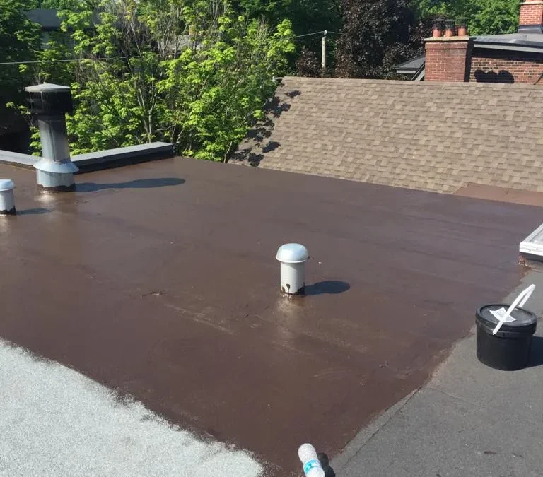 Completed Cold-Ply Ceramic Granule Roof, Toronto