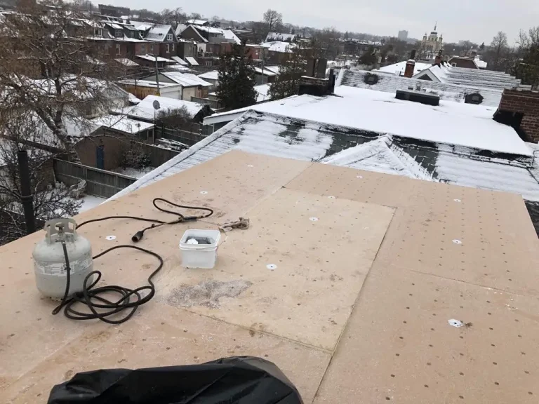 Attic Build-Up Deck and Sheathing, Toronto