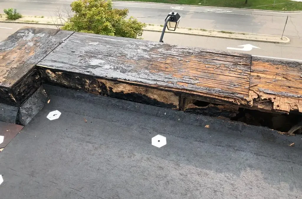 Parapet Wall Repair and Reflashing, Toronto