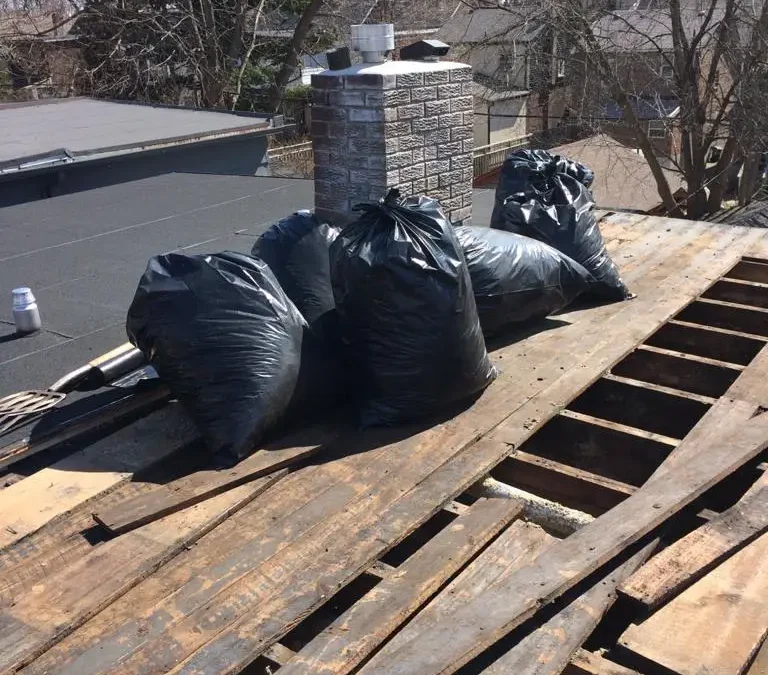Parapet Wall Membrane and Cap Detail, Toronto
